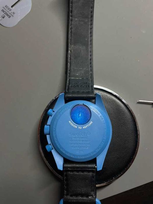 Bioceramic Neptune Watch SO33N100 - Omega x Swatch Lightweight