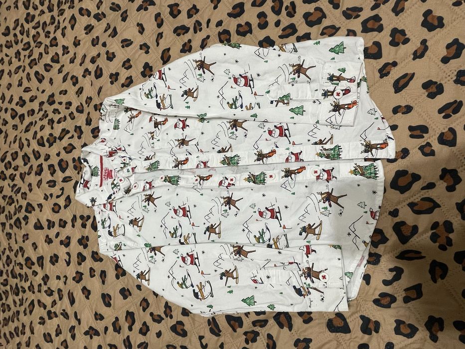 Новорічна сорочка/сорочка святкова для хлопчика