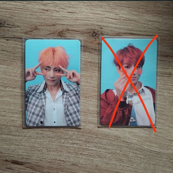 BTS Jungkook  Taehyung Love Yourself Answer F карти