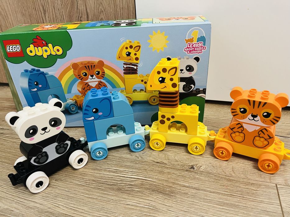 Lego duplo потяг з тваринами