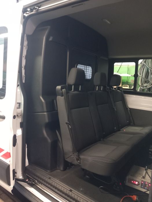 Transit 2023 zabudowa brygadowka