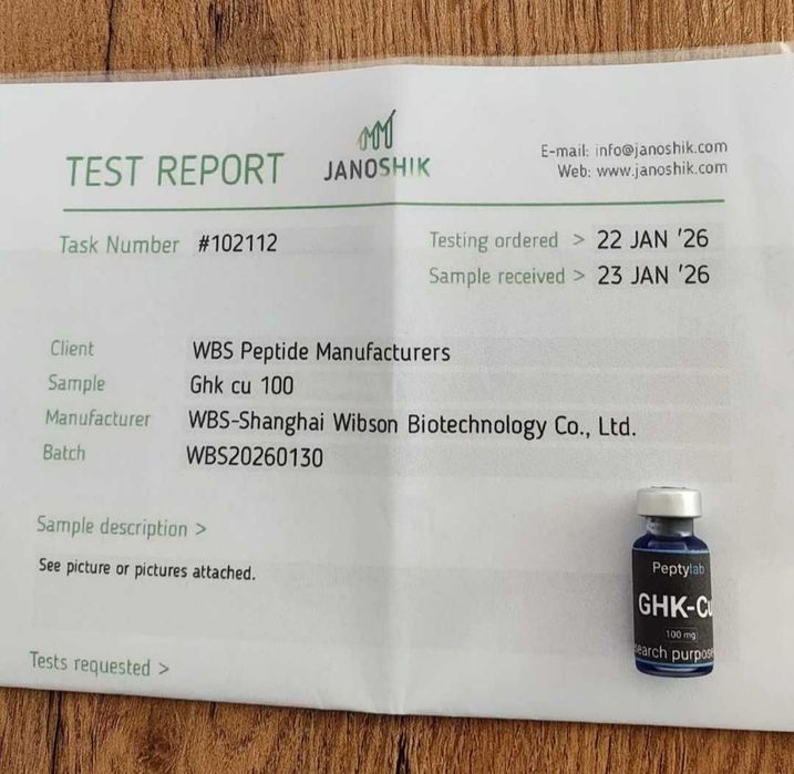 GHKCU peptyd miedziowy z atestem jakości oryginalny napina spłyca zmarszczki