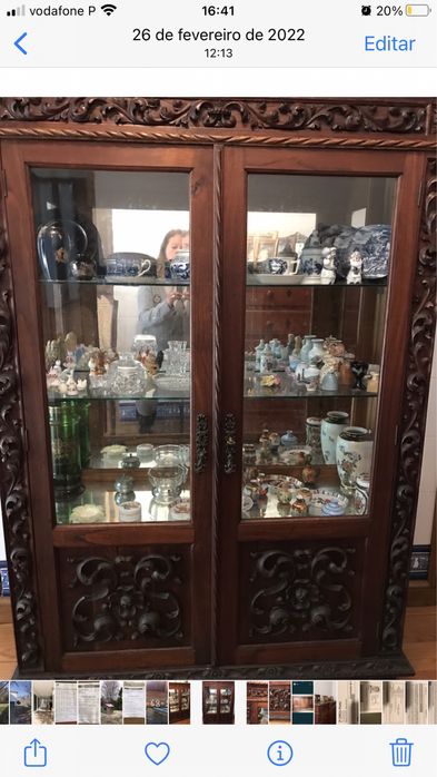 Cristaleira Estilo Renascença