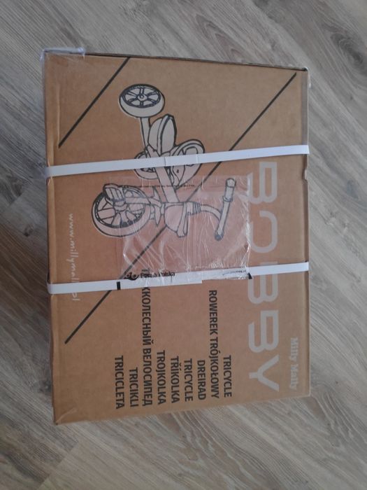 NOWY Rowerek Trójkołowy dziecięcy biegowy +2 lata Milly Mally Bobby RÓ