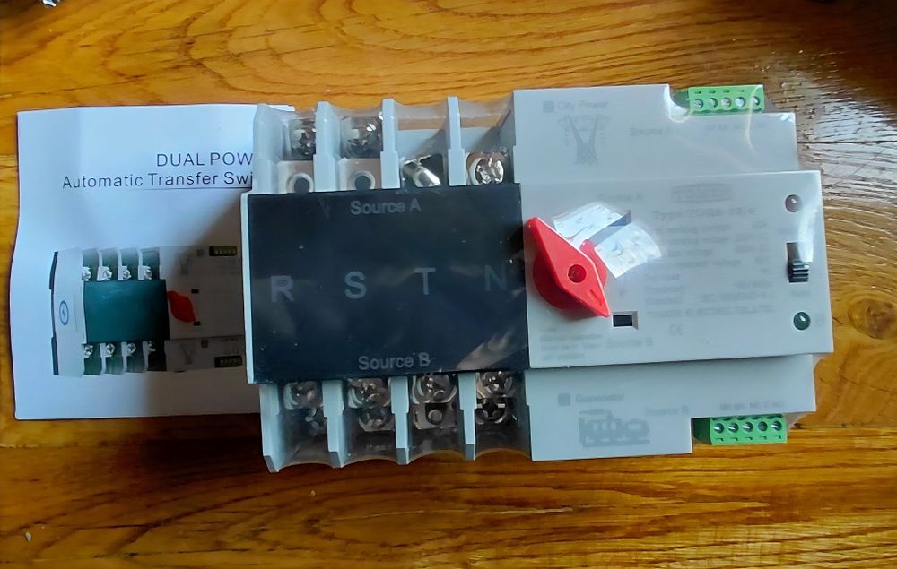 Автомат введення резерву АВР Tomzn TOQ5/7-63/125/2,3,4 P