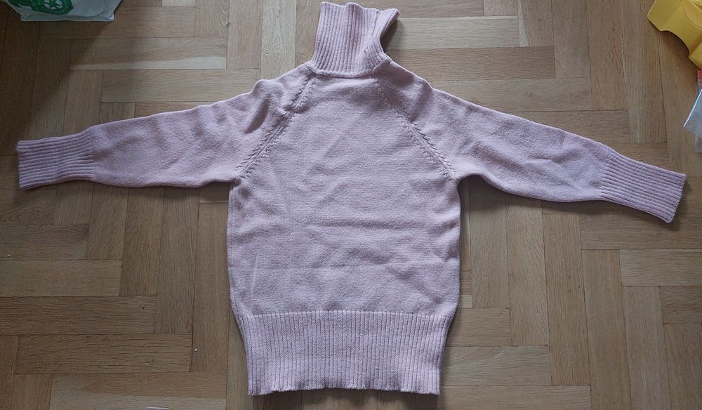 Gruby wełniany golf XS/S