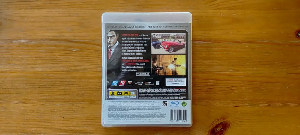 Mafia II, Platinum, PlayStation 3