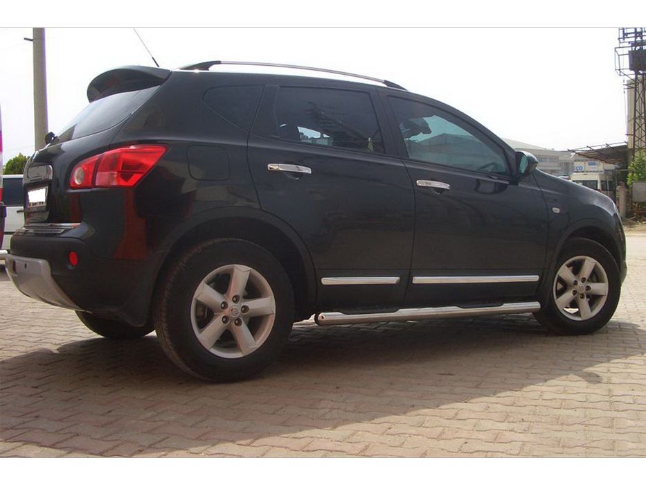 Бічні труби Нержавіюча сталь для Nissan Qashqai (2010-2014) (2 шт.)