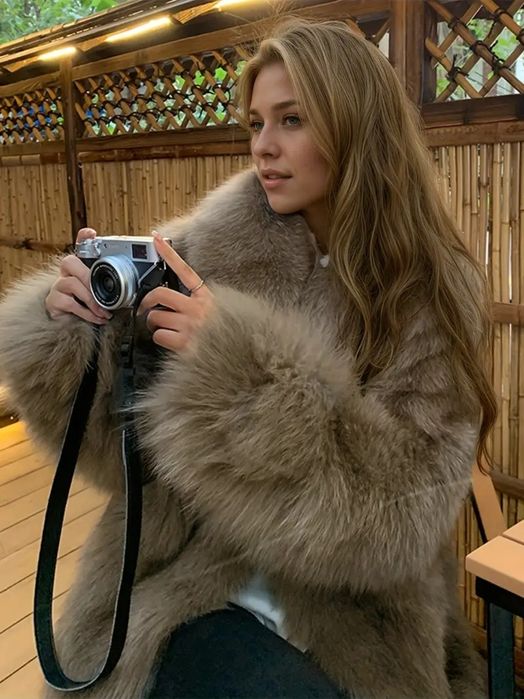 Нова шуба,штучне хутро