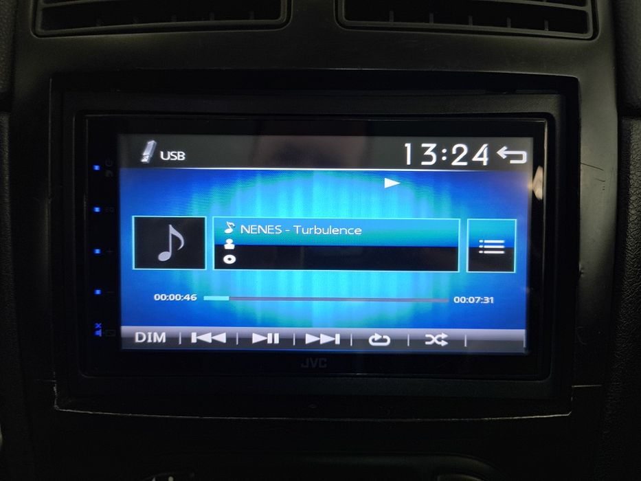 Radio jvc kw-m24bt bluetooth, kamera cofania 2din dotykowy