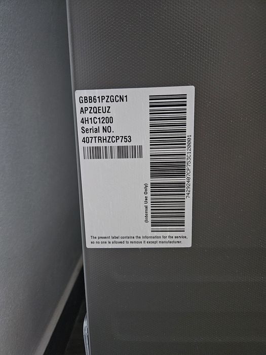 Frigorifico combinado LG 341L