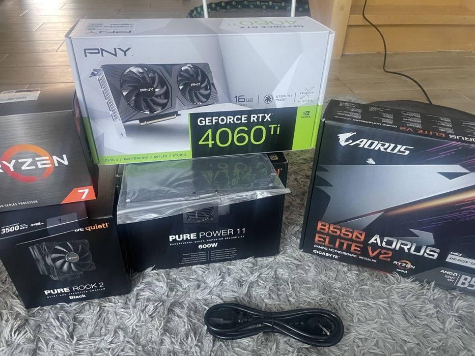 Computer rtx4060ti(16gb) Ryzen7 32RAM