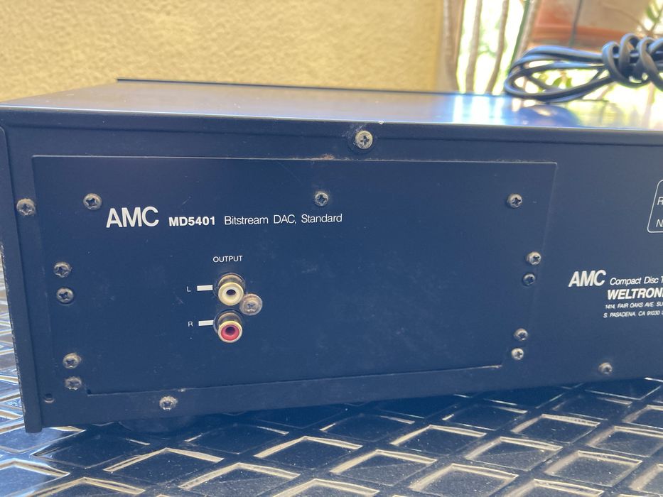 AMC CDM7  leitor de CD audiofilo