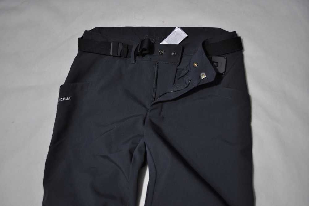 QUECHUA WARM  S 29/30 męskie spodnie softshell trekkingowe s1v