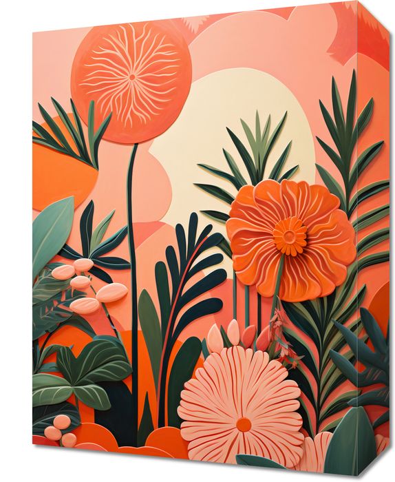 Obraz 30x40cm Koralowy Ogród