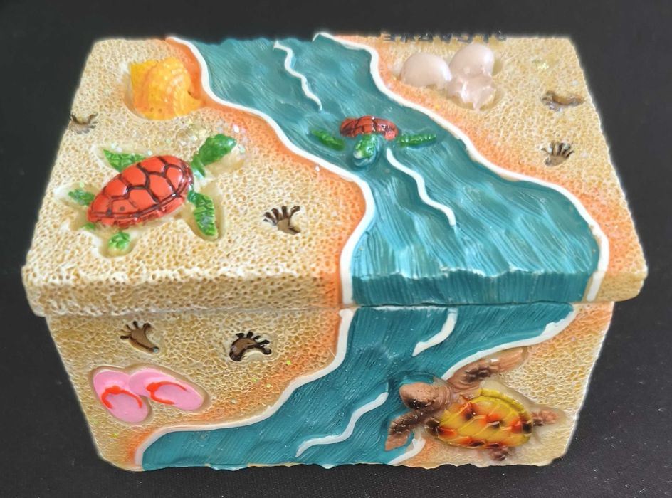 Caixa decoração - anéis/jóias