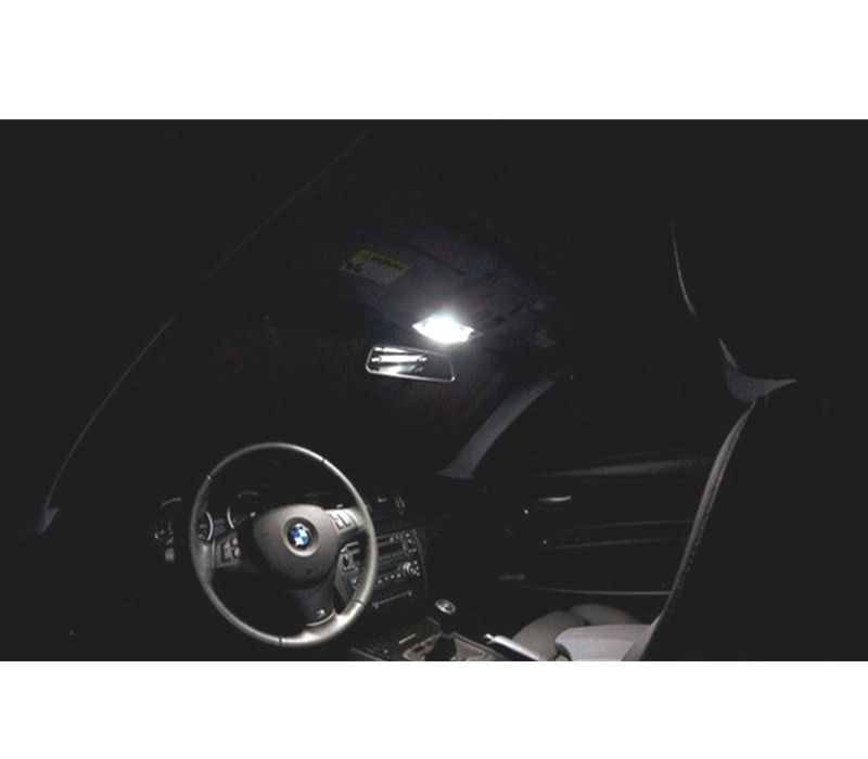 Kit completo de 8 lâmpadas LED interior BMW 1 serie F20 F21 116i 118i 120i 120d 125d 125i M135i 12-14
