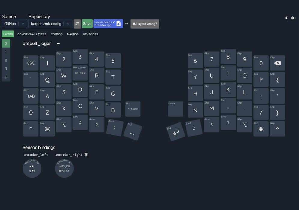 Bluetooth бездротова спліт клавіатура Harper з підсвіткою і крутилками