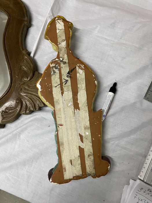 Pecas decorativas palhaços