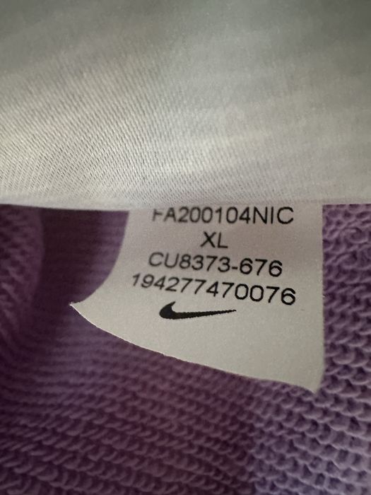 Bluza Nike damska różowo-fioletowa