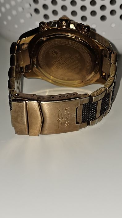 Invicta Specialty 1221 Chronograph 46mm Rose Gold PVD