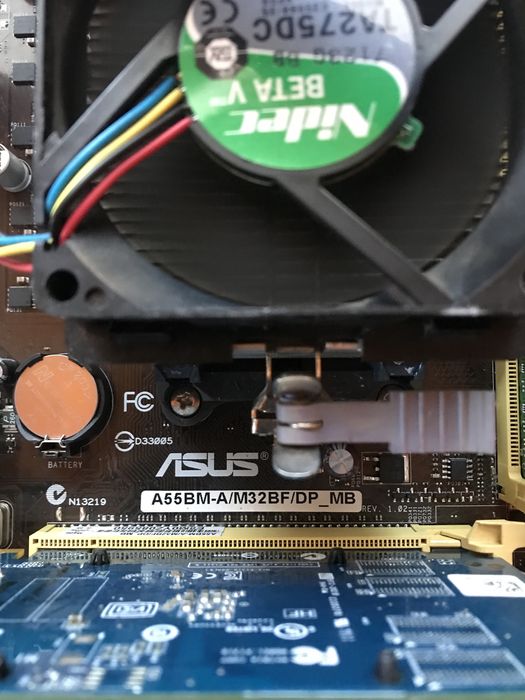 AMD A10-7800(4 core)процесор,8GB,материнська плата Asus A55-BM/кулер