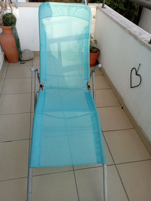 Cadeira esperguicadeira praia ou jardim