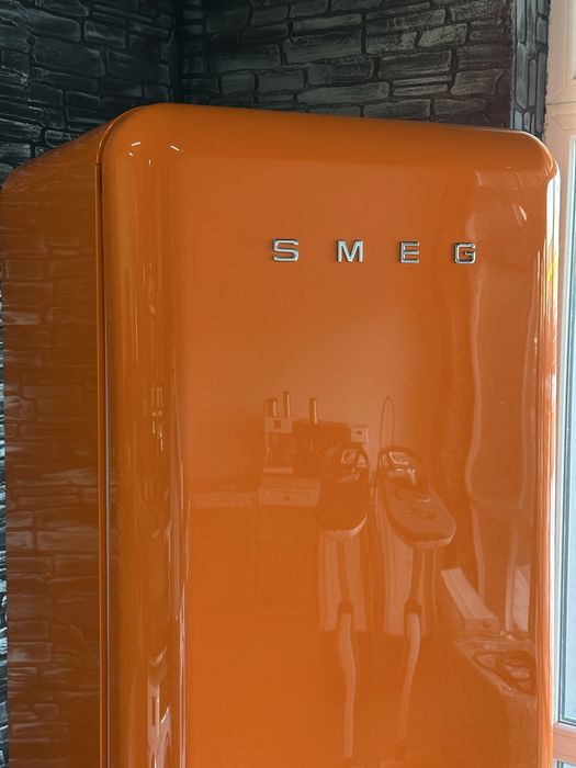 Ексклюзивний Холодильник Smeg FAB32ROR5 | Оранжевий колір | Італія!