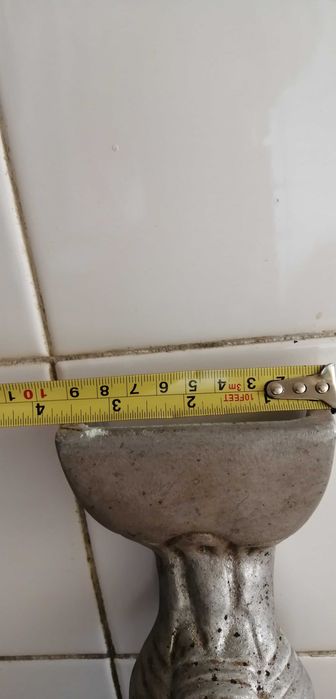 Pés de alumínio fundido novos