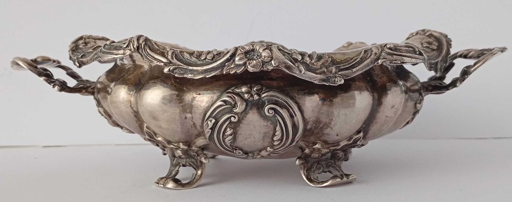 Srebrna żardiniera Rosja Carska