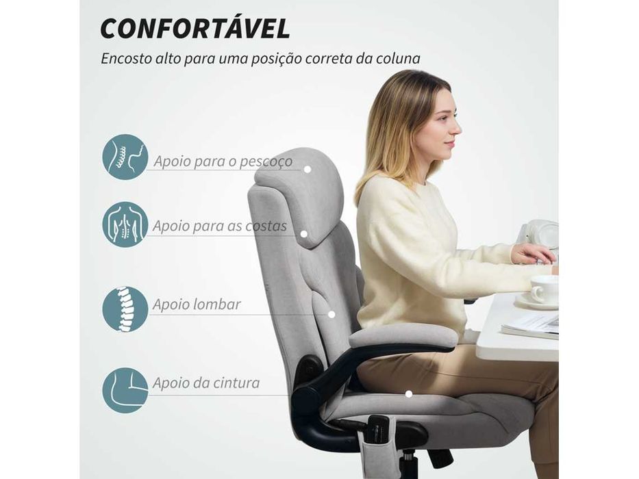 Cadeira de escritório com massagens - Nova (na caixa)
