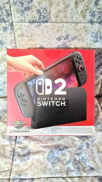 Nintendo switch 2 como nova e com fatura