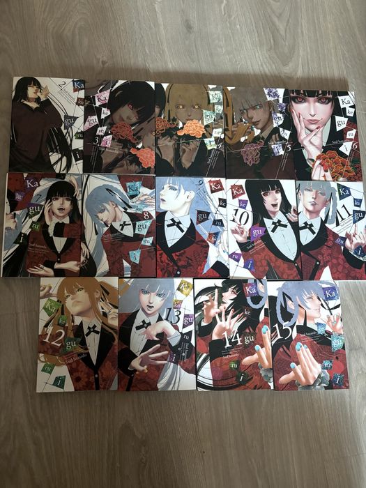 Manga kakegurui zestaw 2-15