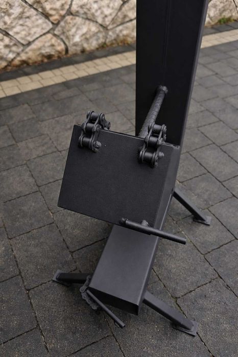 Piecyk rakietowy 100×100×2 – solidny, własnoręcznie wykonany !