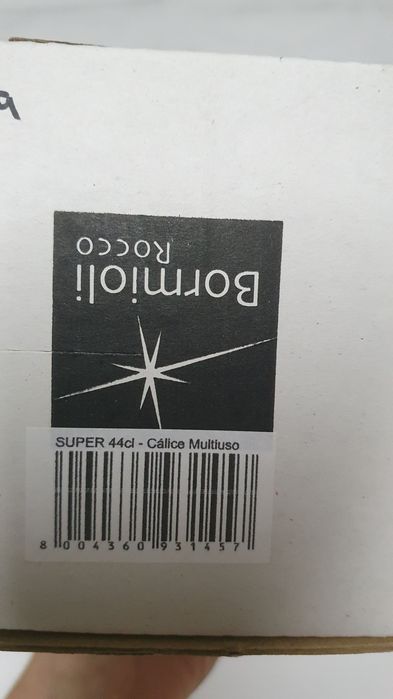 Copos com pé de cerveja coleção Bormioli Rocco