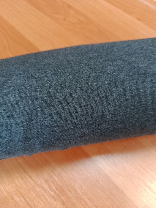 Ściągacz gładki szary melanż 6m. do bluzy sportowej