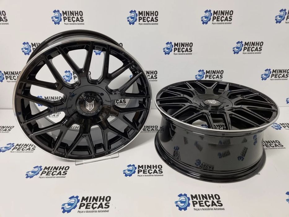 Jantes FOX VR3 em 17 Black Polish (5x100 | 5x112)