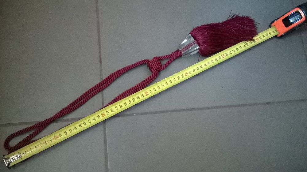 2 abraçadeiras para cortinados