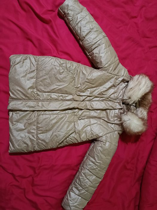 Зимова курточка 6- 8 років для дівчинки