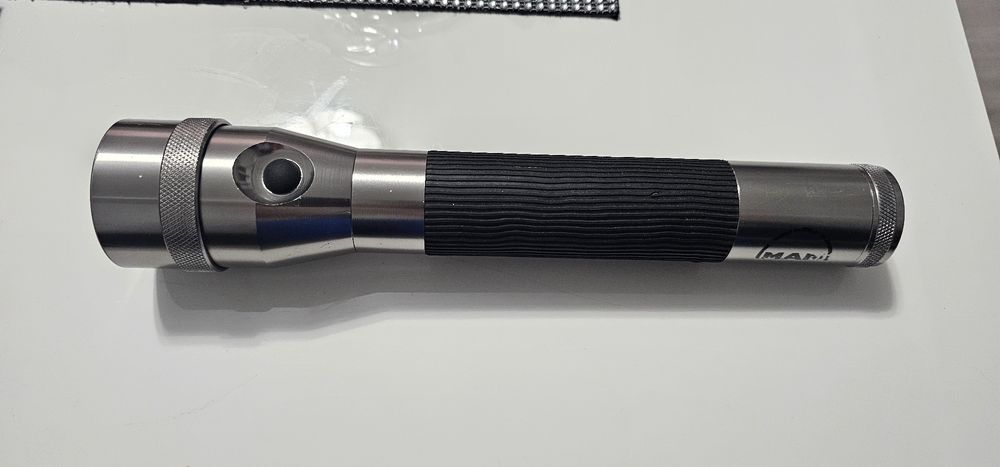 Latarka MAN METmaax metalowa