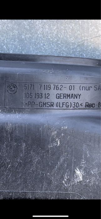 Захист двигуна bmw E65/E66/original/730d/735i/740i/745i/750i/760i