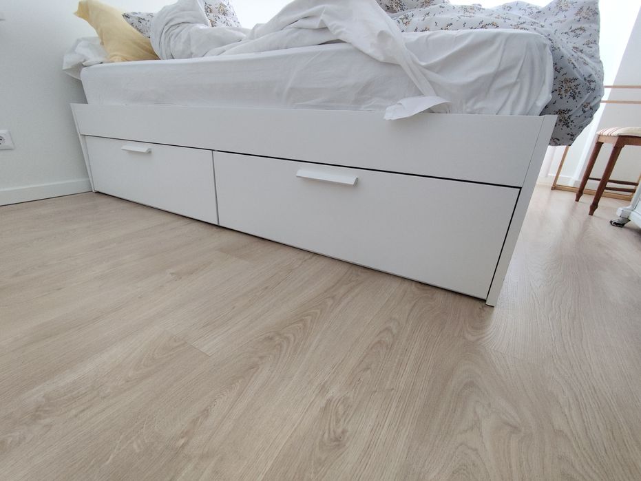 Estrutura cama com arrumação