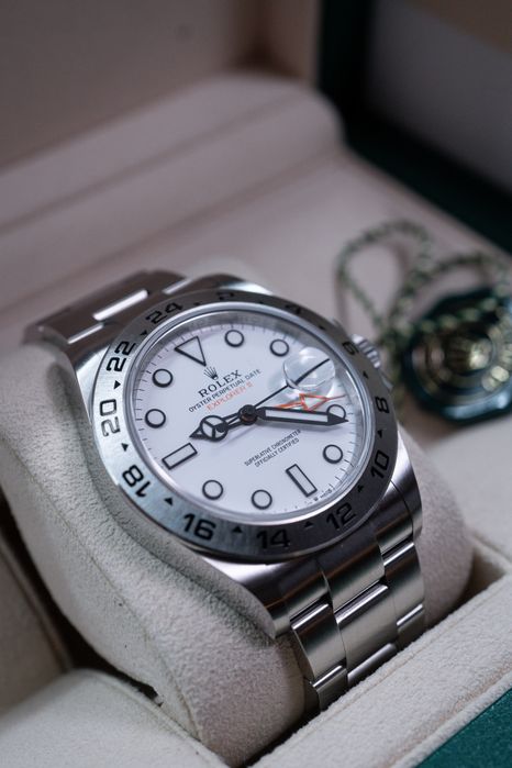 Rolex Explorer II 226570 Polar White Full Set 2024