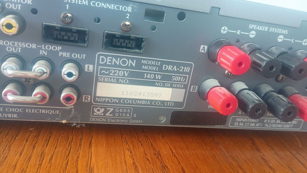 Denon DRA -210 wzmacniacz amplituner