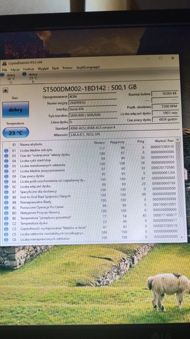 10 sztuk dysków 500GB