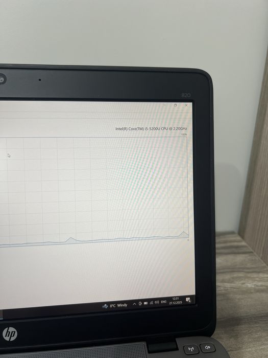 HP EliteBook 820 G2, Intel i5, 8GB RAM, SSD, нова батарея