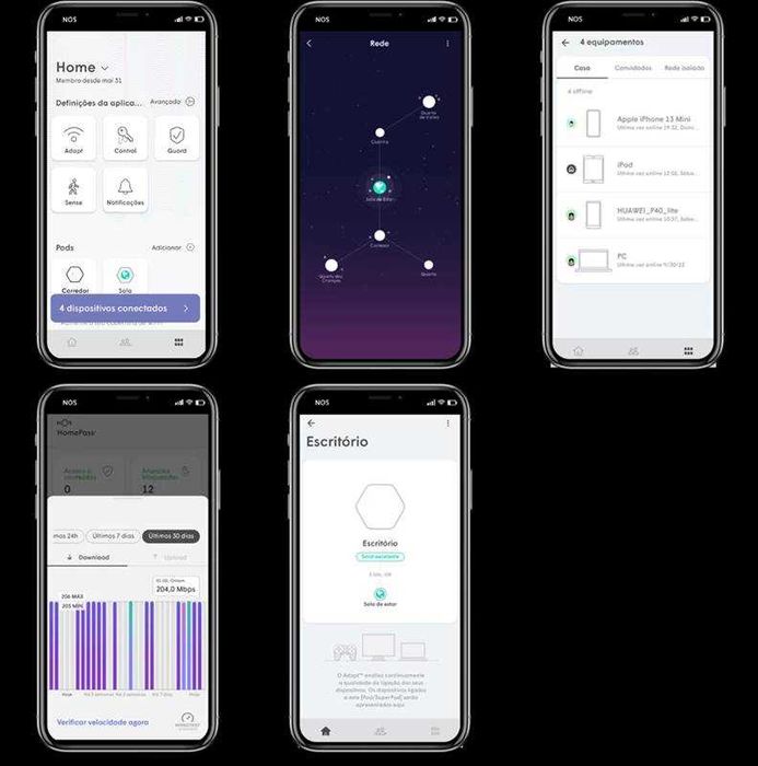 NOS Power Wi-Fi Adaptativo da Plume - Extensor WiFi Dual Band AC