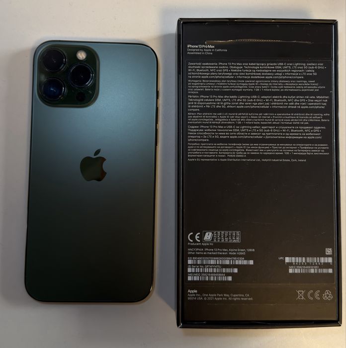 Iphone 13 pro max 128 gb