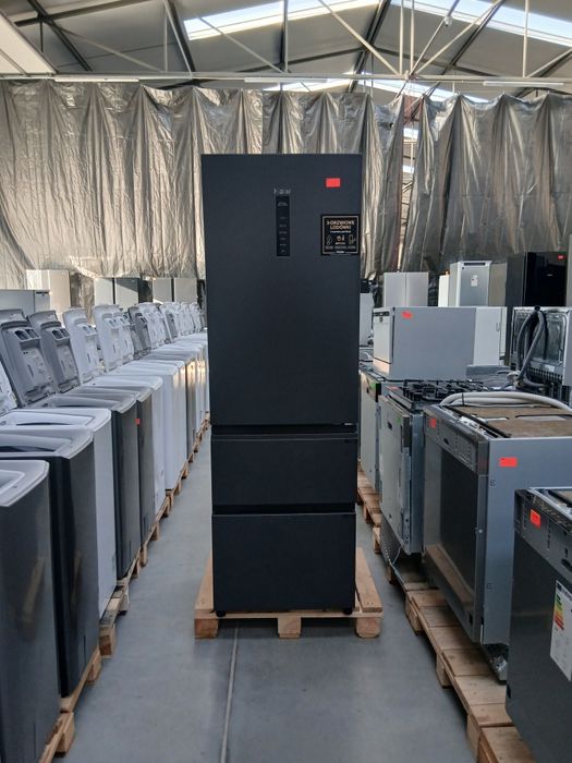 Lodówka Haier HTW5618ENPT 3D No Frost 185 cm czarna