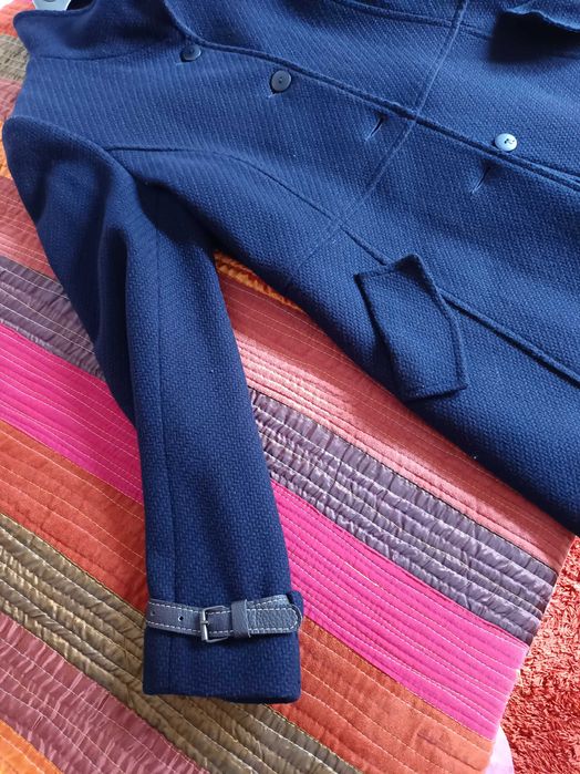 Casaco fazenda Azul Escuro